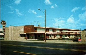 Vtg Midtown Motel Portland Oregon Unused Roadside Chrome Postcard