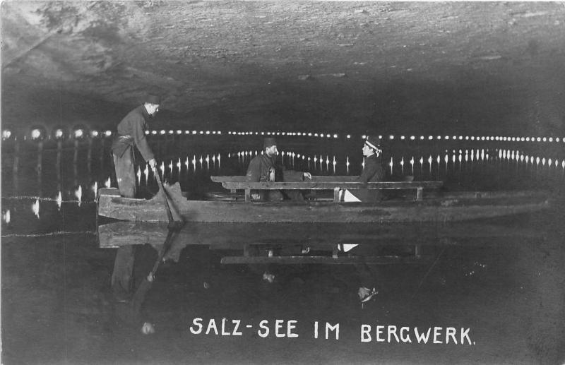 B92875 salz see im bergwerk berchtesgaden  germany