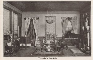 Titania´s Boudoir Puppenhaus Mobel Dolls House Postcard