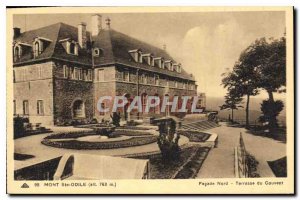 Old Postcard Mont Sainte Odile Convent Facade North Terrace