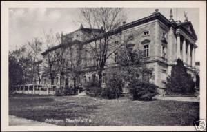 germany, GÖTTINGEN, Theater Theatre (1930s)