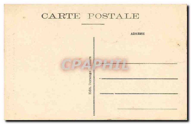 Old Postcard Lavardin L and Ch Le Chateau