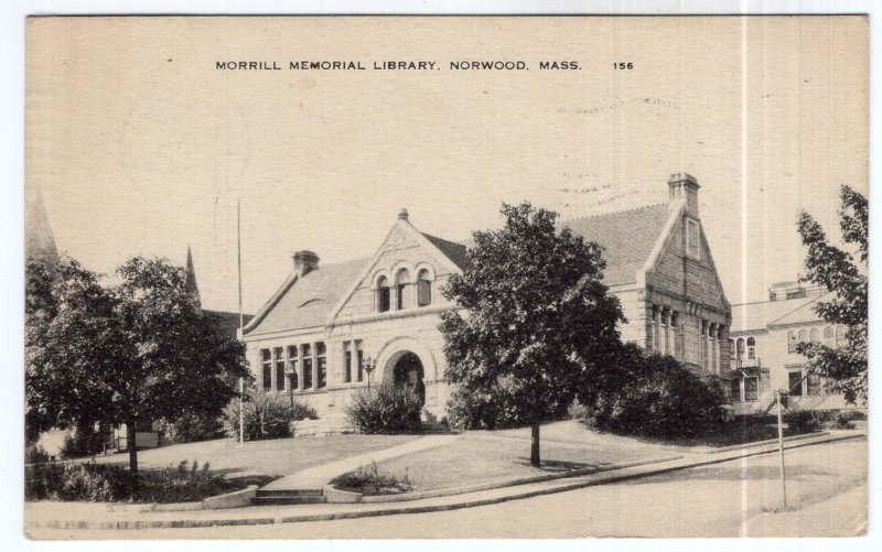 Norwood, Mass, Morrill Memorial Library