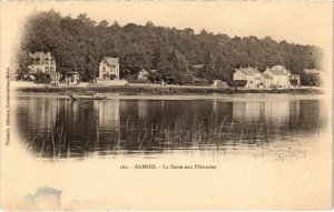 CPA Samois La Seine aux Platreries FRANCE (1300915)