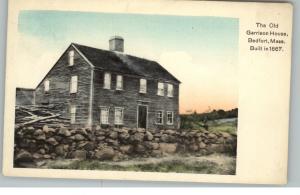 Bedfort MA Garrison House c1910 Postcard