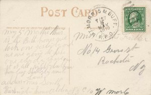 R. P. O. 1910 Cancel Mount Morris & Buffalo. Railway Post Office Cancel Cover