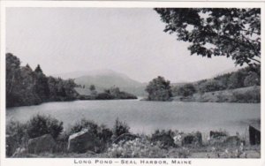 Maine Seal Harbor Long Pond