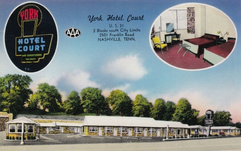 Tennessee Nashville York Hotel Court sk3801