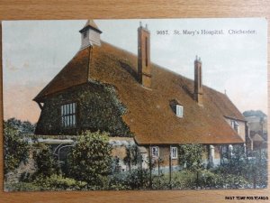 West Sussex CHICHESTER St Marys Hospital - Old Postcard No.9057