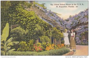 Florida St Augustine The Oldest School House In The U S A