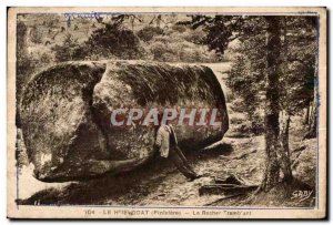 Old Postcard The Huegoat (Finistere) The Rock Tremblant