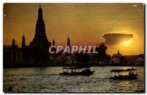 Thailand Thailand Modern Postcard Dawn at Wat Arun (Temple of Dawn)