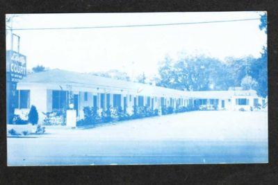 FL Liberty Court Motel ST AUGUSTINE FLORIDA Postcard PC