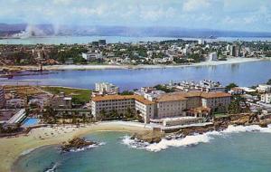 Puerto Rico - San Juan, Condado Beach Hotel, Aerial View