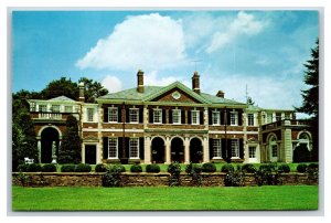 Governors Residence Nashville Tennessee TN UNP Chrome Postcard T9