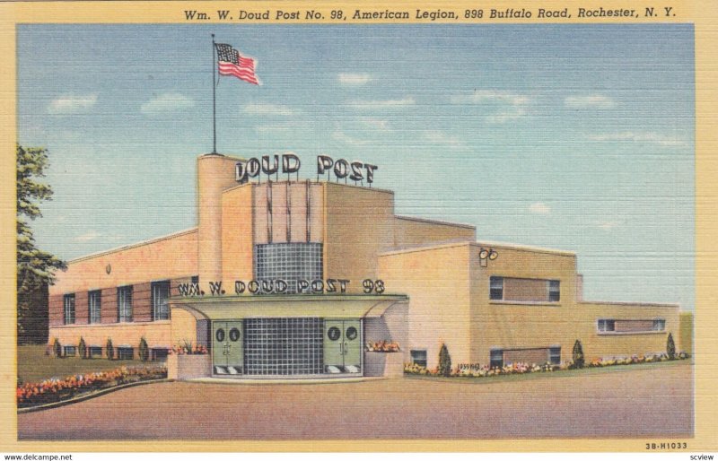 ROCHESTER , New York , 1930-40s , American Legion Post no. 98