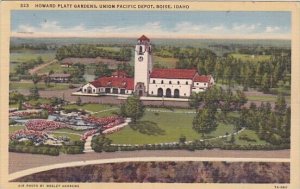 Howard Platt Gardens Union Pacific Depot Boise Idaho 1951