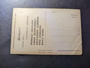 Mint Italy Military War Propaganda Postcard A Single Flag