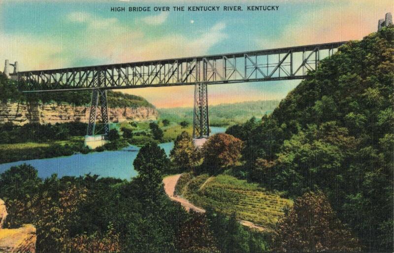 Postcard High Bridge Kentucky Not Posted