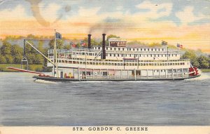 Gordon C Greene River Steamship Ferry Boat Ship 