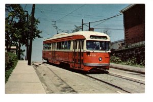 Pittsburgh Railway Trolley Car, Bertha, Pennsylvania, 1963