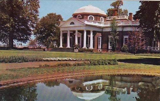 Monticello The Home Of Thomas Jefferson Charlottesville Virginia