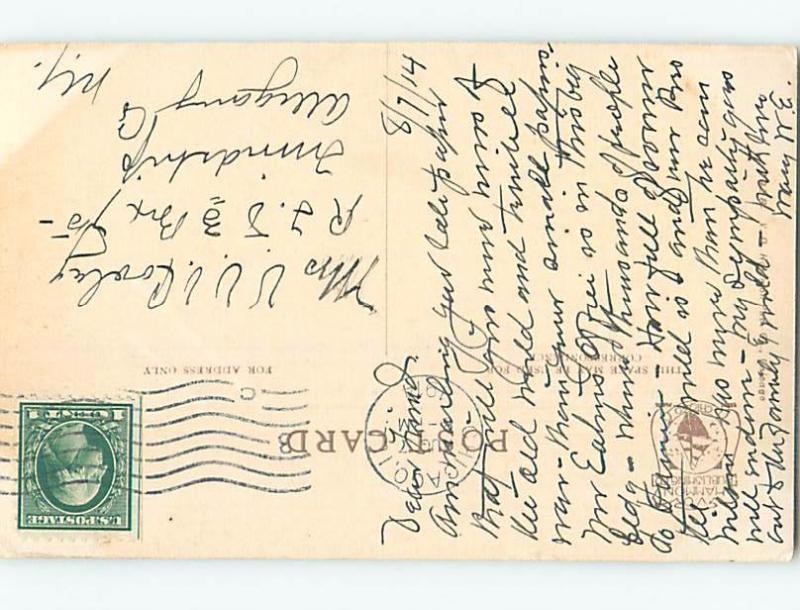 Divided-Back BUILDING Chicago Illinois IL ho2441