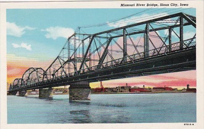 Iowa Sioux City Misouri River Bridge