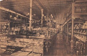 Council Bluffs Iowa Maurer General Store Interior Vintage Postcard AA20072