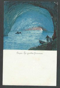 Ca 1911 PPC* Capri The Blue Grotto Italy Mint