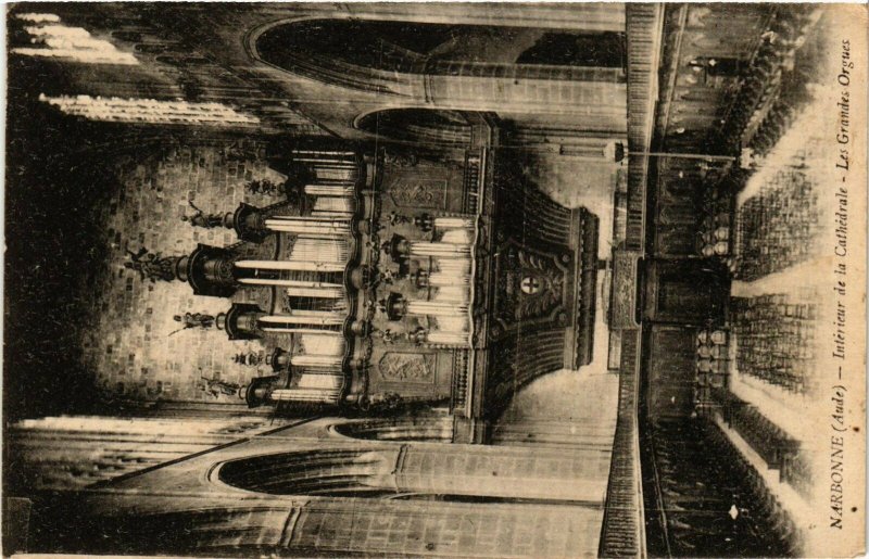 CPA Narbonne Interieur de la Cathedrale FRANCE (1013128)