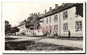 VALDAHON Old Postcard Army Camp Building