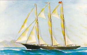 Canada Tern Schooner Tobeatic Painting in Harbour Room at The Battery St John...
