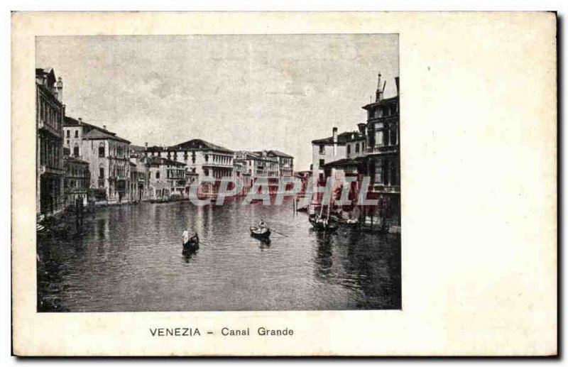 Italia - Italy - Italy - Venice - Venezia - Canal Grande - Old Postcard