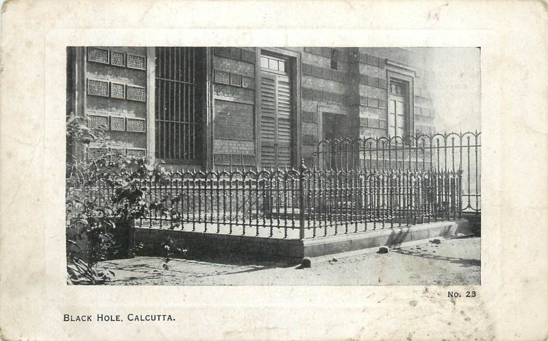 Lot of 7 vintage postcards Calcutta, India