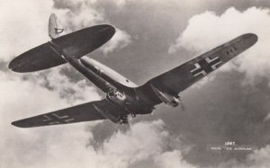 Unidentified WW2 Plane Military Liverpool War 20 Real Photo Aircraft Postcard