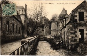 CPA FOUGERES - Le Nancon a sa sortie du Chateau (112247)