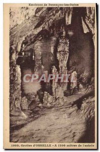 Old Postcard Besancon les Bains Surroundings Caves of Osselle