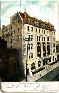 NEWARK NJ - YMCA Building - udb - mailed 1909