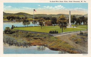 H84/ Point Pleasant West Virginia Postcard c1940s Tu-Endi-Wei State Park 126