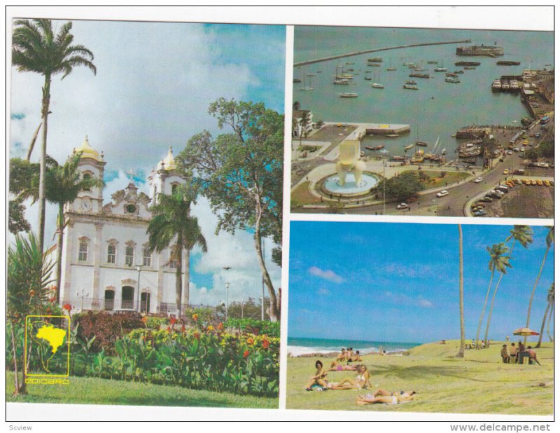 Multi-View, Senhor Do Bonfim Church, Visconde de Cayru Square, Alla Garden, S...