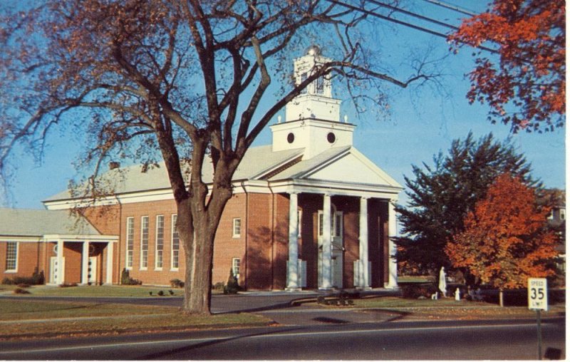 Glastonbury, Connecticut/CT Postcard, St Paul's Catholic Church