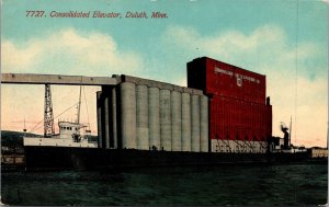 Postcard Consolidated Elevator in Duluth, Minnesota~138732
