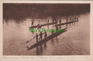 Papua New Guinea Postcard - Papoeas Kanoes, Koembie Ref.RS32309