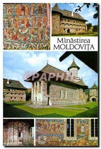 Postcard Modern Minastirea Moldovita