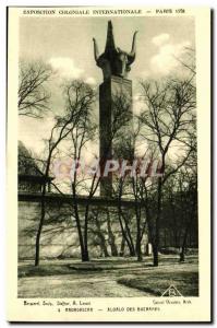 Paris-France-International Exhibition PO-1931 Card Old Colonial Madagascar Al...