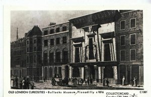 Old London Curiosities Postcard - Bullocks Museum - Piccadilly - c1816 - U756