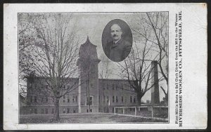 Riverside Woolen Co., Pittsfield, Maine, Early Postcard, Unused