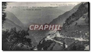 Postcard Old Jura Tourist Route de St Claude Septmoncel the Vallee des Moulins