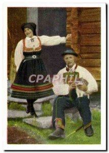 Postcard Modern Folklore Fra Setesdal